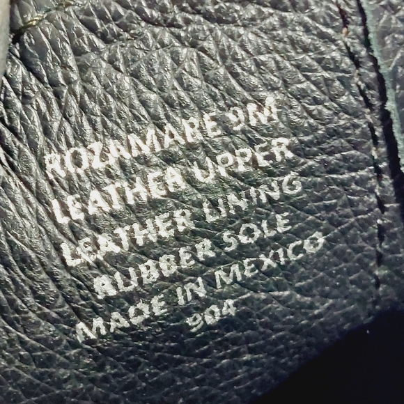 Steve Madden Rozamare Black Leather Slip On Elastic Gore Ankle Boots E451 - Picture 9 of 13